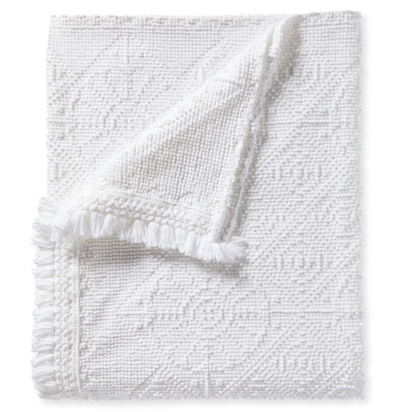 Serena and Lily Winslow Bedspread White sz Twin - Picture 4 of 9